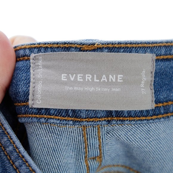 Everlane The Way High Skinny Jean Size 27 - Picture 8 of 9
